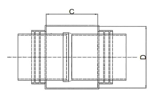 Hegawa-inkapselingskragen 10 mm