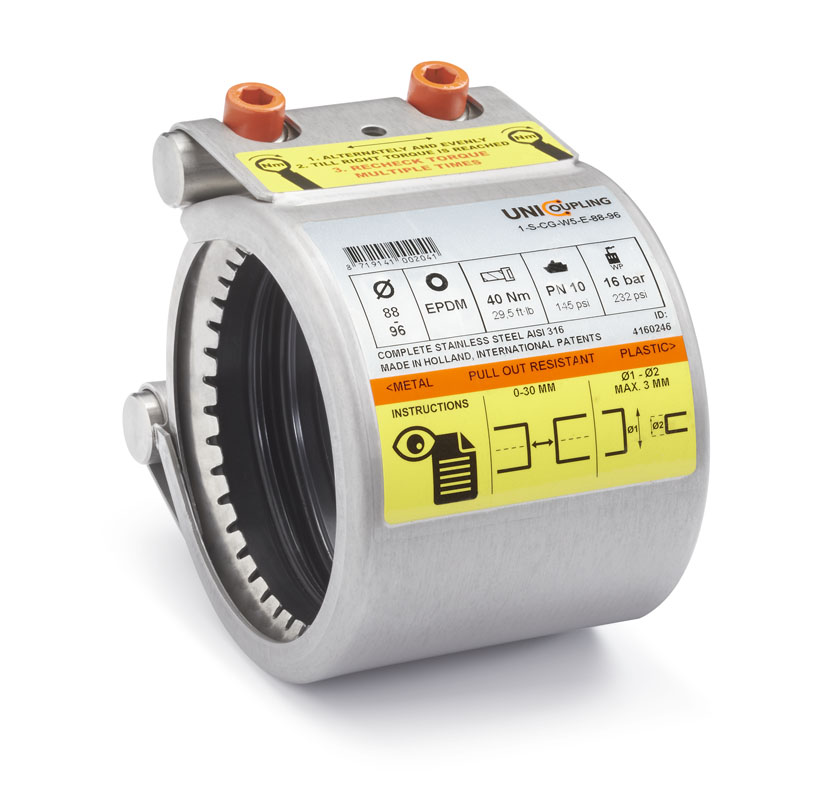 UNI-Combigrip-koppelingen