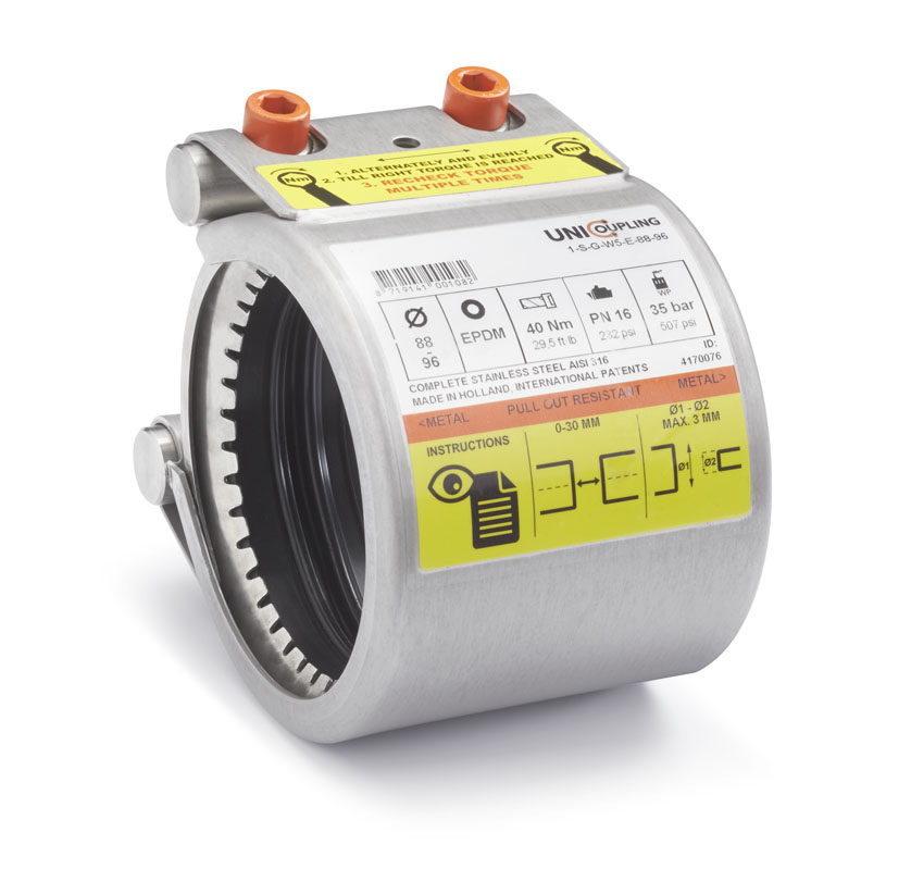 UNI-Grip-koppelingen