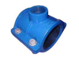 Inlaatring voor nodulair gietijzeren buizen met schroefdraaduitlaat