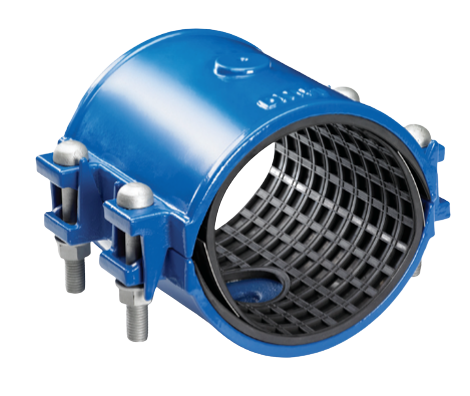 Hegawa ductiel ijzeren reparatieklemmen, 2-delig