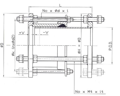 Hegawa Demontageverbindingen, type HD 1