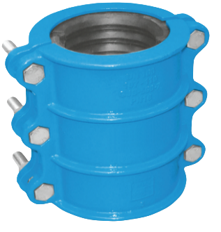 Hegawa ductielijzer reparatieklemmen DN15-DN300