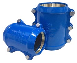 Hegawa-grip-reparatieklem voor PE-buizen, kort